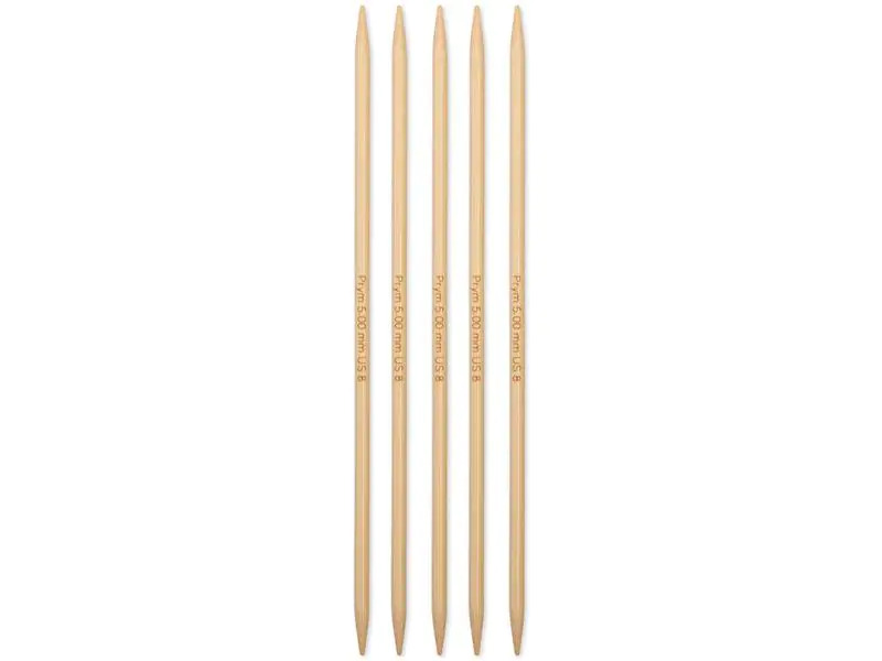 Prym Stricknadeln BAMBUS 5.00 mm, 20 cm