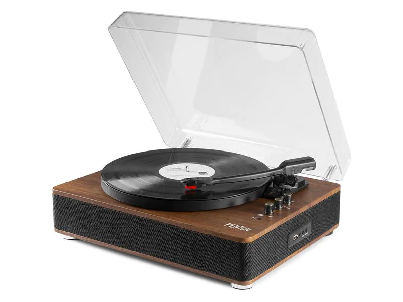 Fenton Plattenspieler mit Bluetooth RP162 Braun