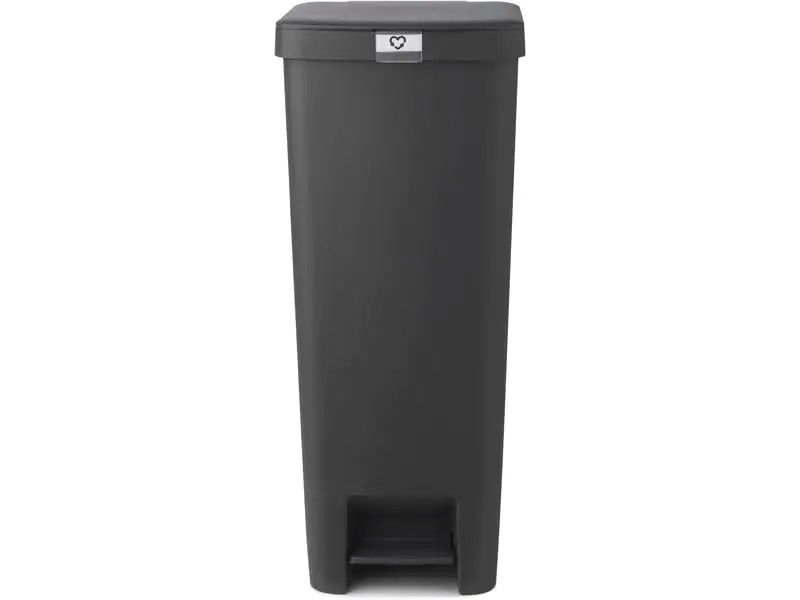 Brabantia Abfalleimer StepUp 40 l, Dunkelgrau