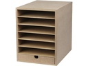 Creativ Company Schubladenbox A4 6 Fächer, 1 Schublade