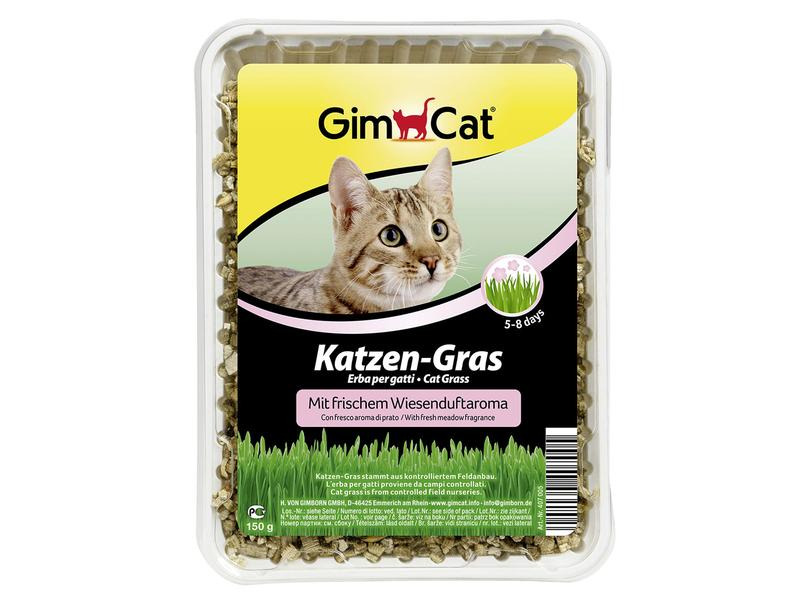 Gimpet Katzen-Nahrungsergänzung Katzengras mit Wiesenduft, 150 g