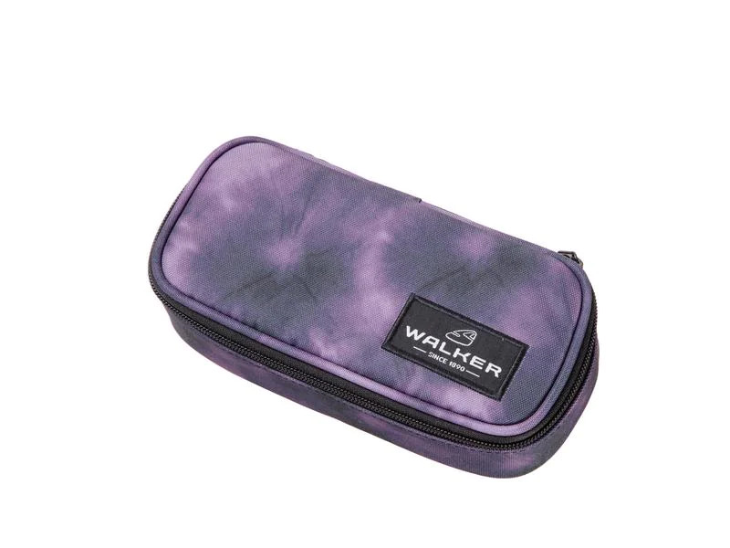 Walker Etui Pencil Box 21 x 10 x 6 cm, leer Batik Purple