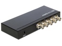 Delock 4-Port Signalsplitter 3G-SDI 1 in - 4 out