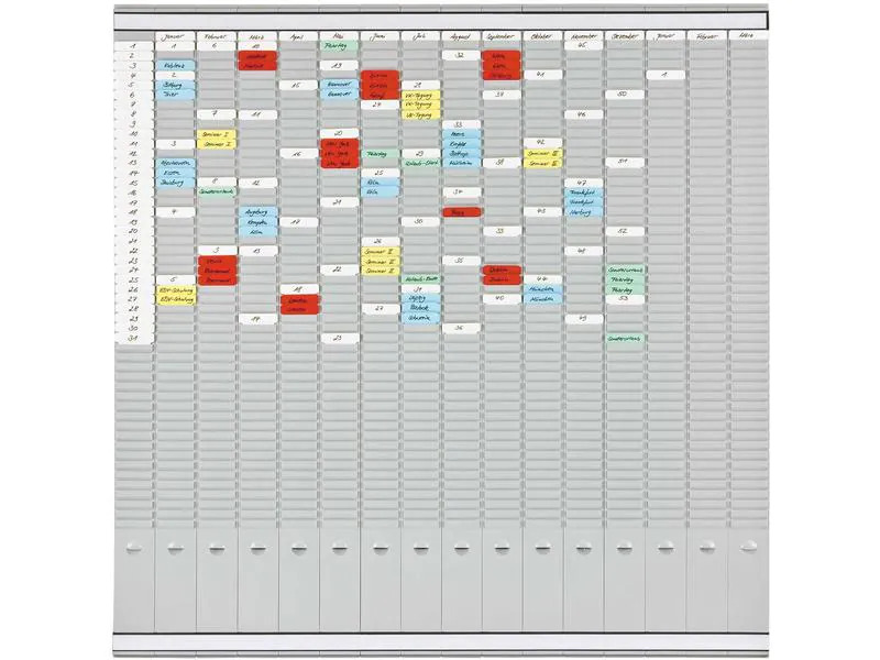 Franken T-Kartentafel Universal 100.8 cm x 100.8 cm, Grau