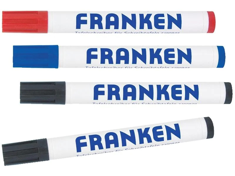 Franken Flipchart-Marker 2-6 mm, 4 Stück, Sortiert