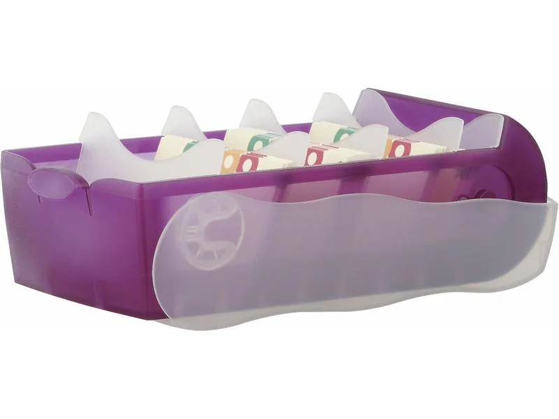 HAN Karteibox Croco A8, Violett