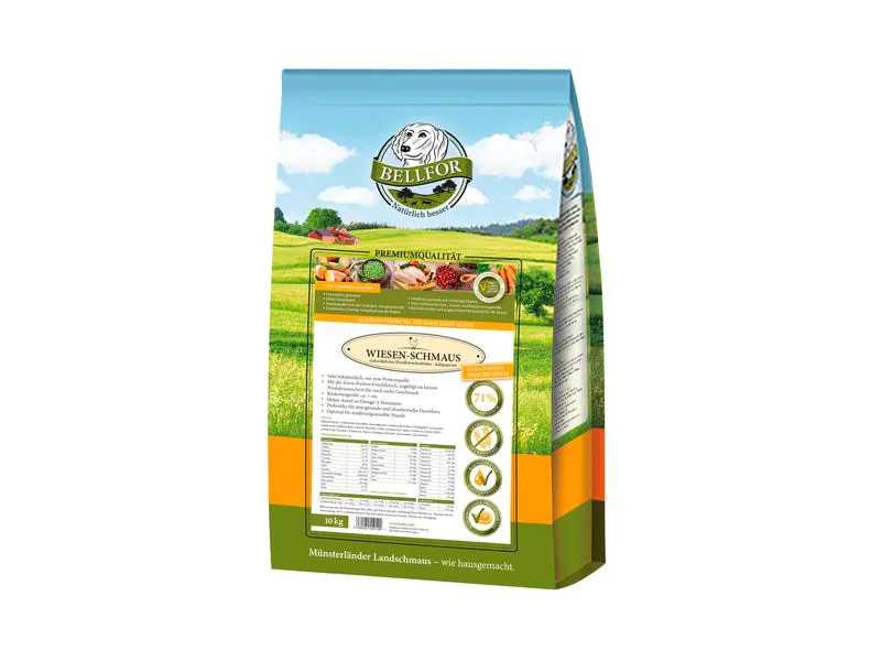 Bellfor Trockenfutter Wiesen-Schmaus Huhn, 10 kg
