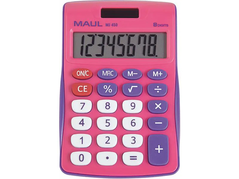 Maul Taschenrechner MJ450 Junior Pink