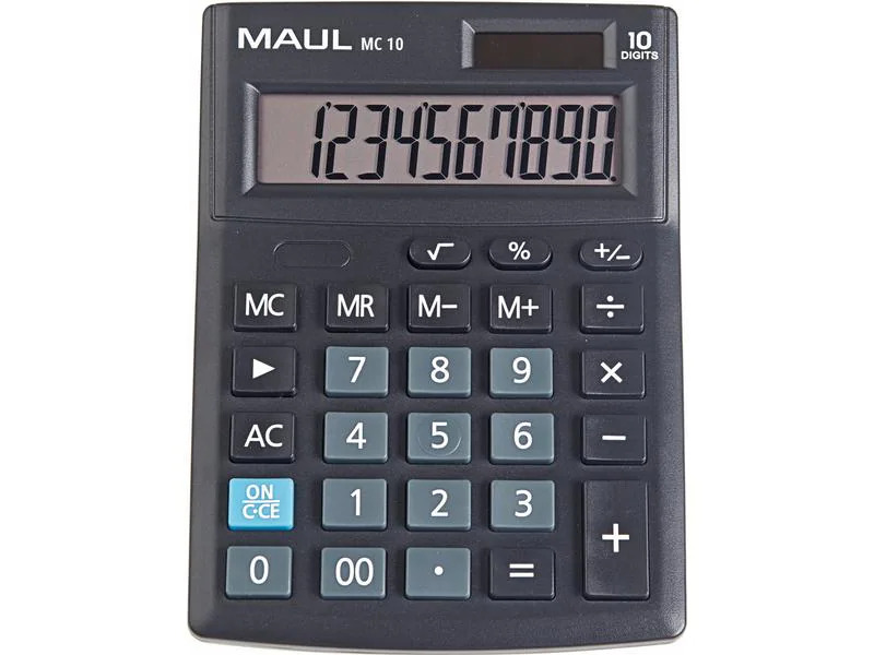 Maul Taschenrechner MC10 Schwarz