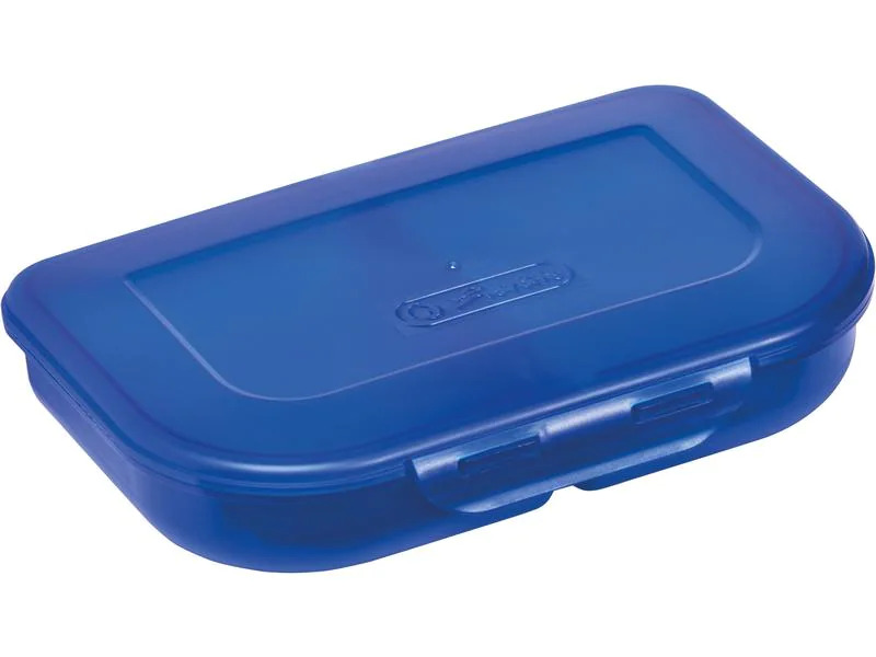 Herlitz Lunchbox 23 x 15.5 x 4 Blau  uni