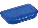 Herlitz Lunchbox 23 x 15.5 x 4 Blau  uni