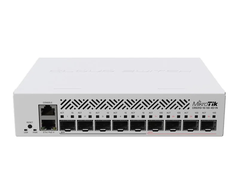 MikroTik SFP Switch CRS310-1G-5S-4S+IN 10 Port