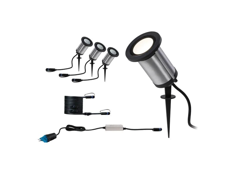 Paulmann Gartenspot Plug &amp; Shine Classic 32° 3000 K, Basisset