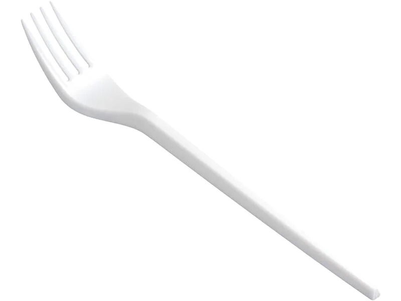 Weita Einweg-Gabel 100 Stück, Weiss