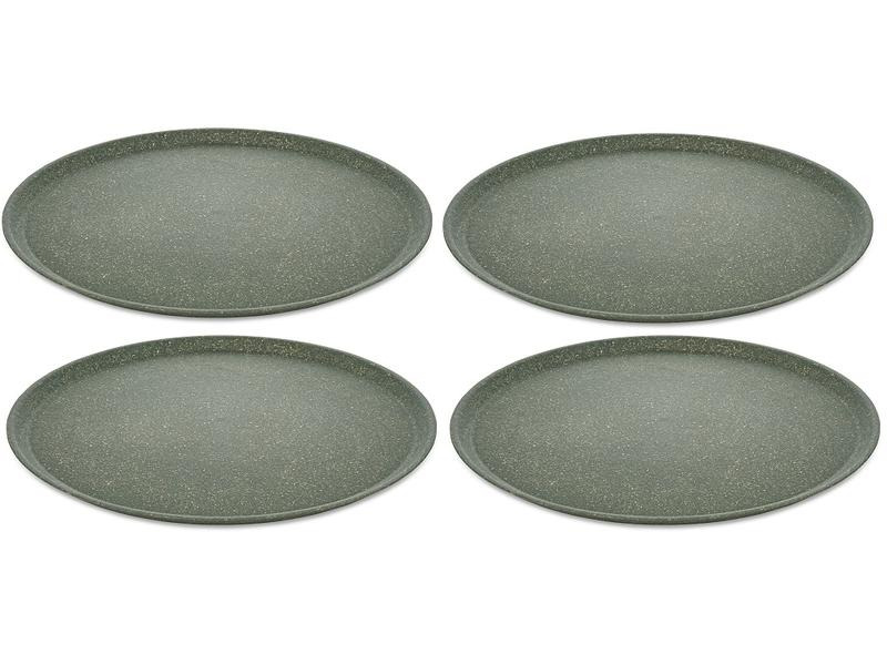 Koziol Speiseteller Connect 25.5 cm, 4 Stück, Grau