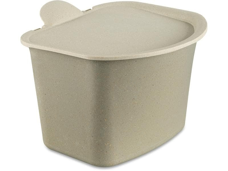 Koziol Komposteimer Bibo 3 l, Sand/Gelb