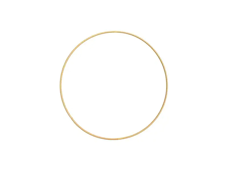 Rico Design Metallring 20 cm Gold 1 Stück