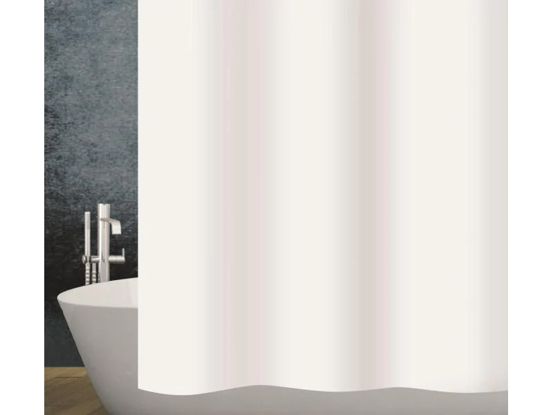 diaqua® Duschvorhang Basic, 120 x 200 cm, Weiss