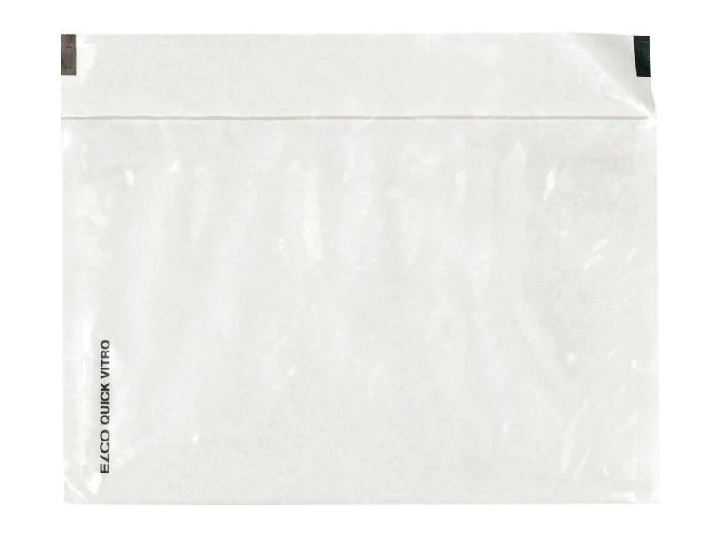 ELCO Dokumententasche Quick Vitro C6 Transparent, 250 Stück
