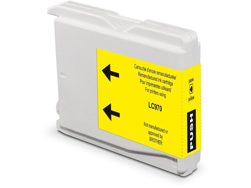 Generic Ink Tinte Brother LC970Y Yellow