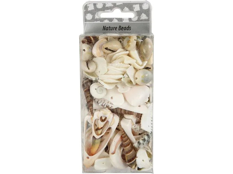 Creativ Company Perlen-Set 120 g Strandmuscheln