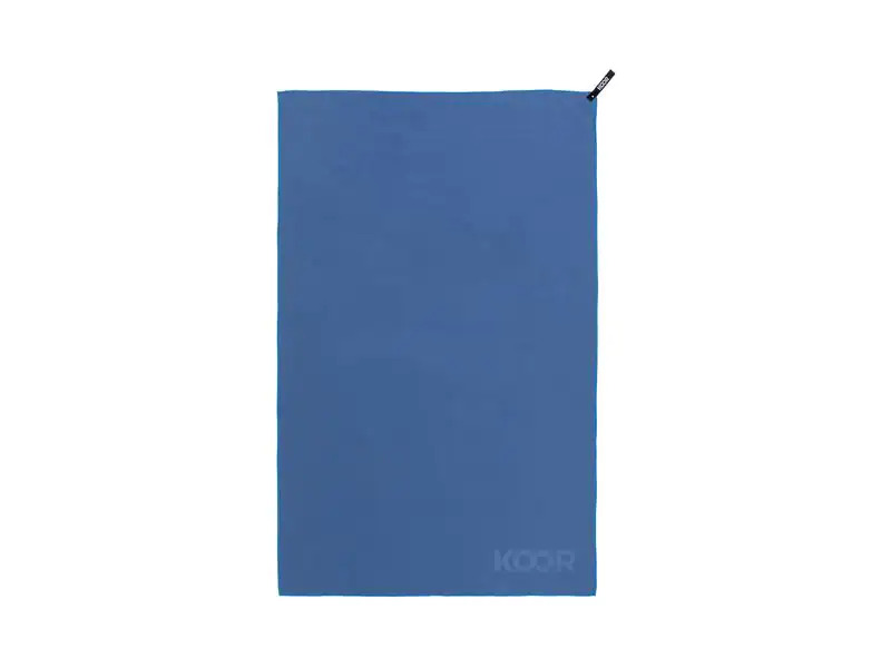 KOOR Badetuch Silva Onda Blu L 80 x 130 cm