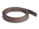 Delock Geflechtschlauch nagerfest, 2 m x 19 mm Braun