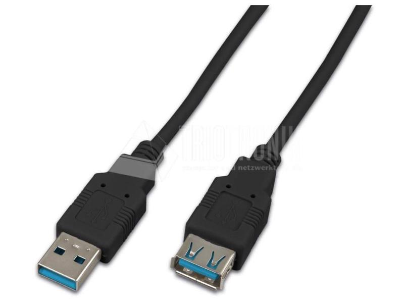 Wirewin USB 3.0-Verlängerungskabel  USB A - USB A 1 m