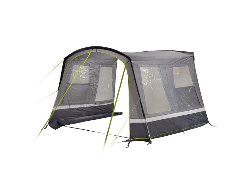 High Peak Vorzelt Trento 2.0, Lightgrey-Darkgrey-Lime