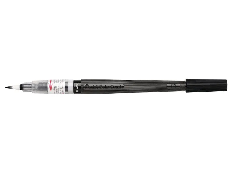 pentel Colour Brush Schwarz