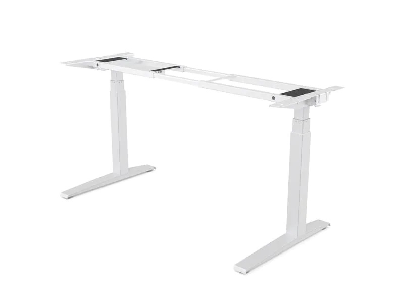 Fellowes Steh- &amp; Sitzgestell Levado ohne Tischplatte, Weiss