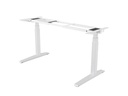 Fellowes Steh- &amp; Sitzgestell Levado ohne Tischplatte, Weiss