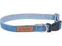 amiplay Halsband Denim, Hellblau