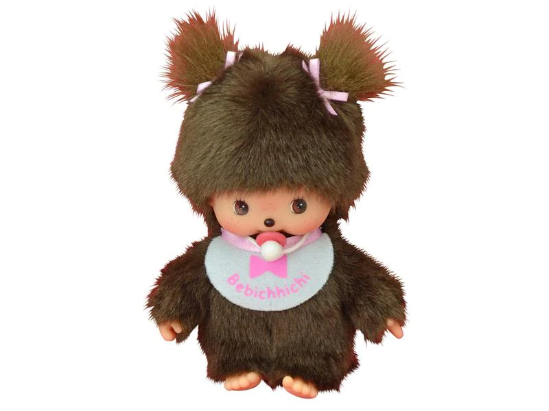 Monchhichi Kuscheltier Baby Basic Girl Pink 15 cm