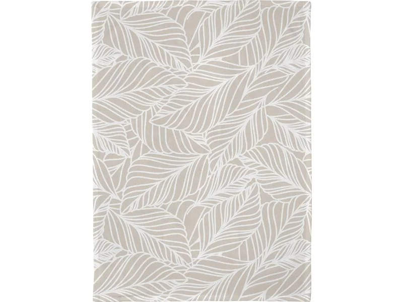 Chic Mic Geschirrtuch Desert Leaves Sand/Weiss