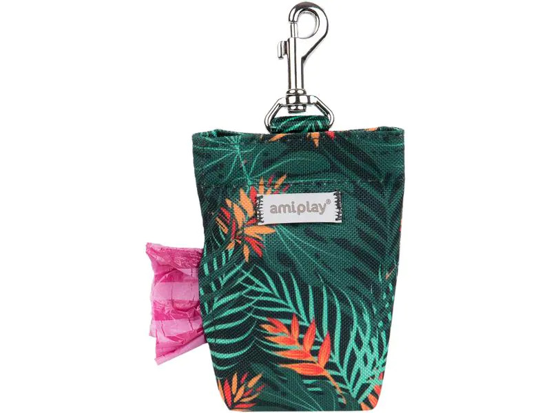 amiplay Beutelspender Be Happy Jungle, 6 x 2 x 11 cm