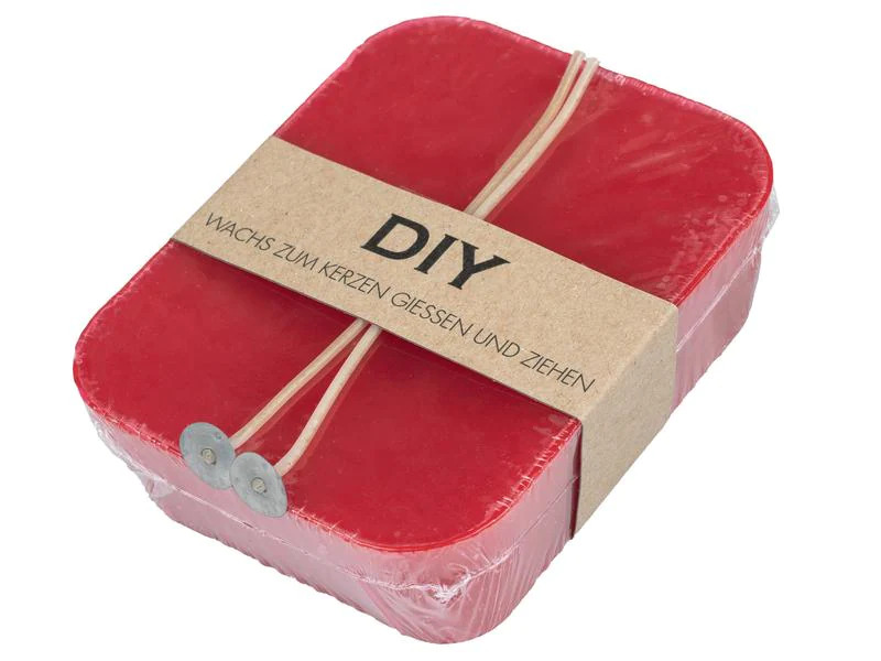 Herzog Kerzen AG Wachs DIY Rubin