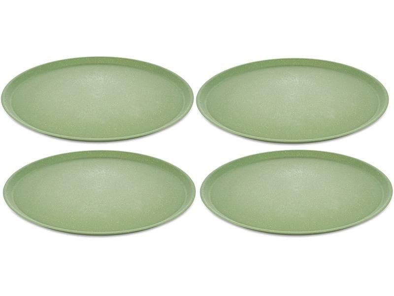 Koziol Speiseteller Connect 25.5 cm, 4 Stück, Grün