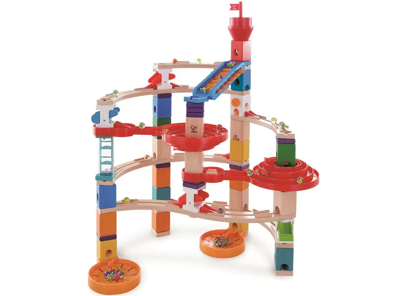 Hape Kugelbahn Quadrilla: Super Spiralburg