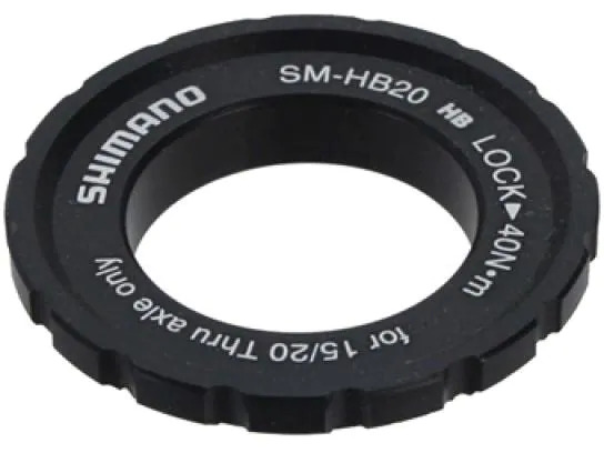 Shimano Lock-Ring SM-HB20 15/20 mm, Steckachse