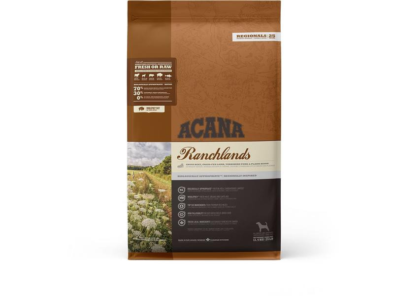 Acana Trockenfutter Regionals Ranchlands Recipe, 11.4 kg