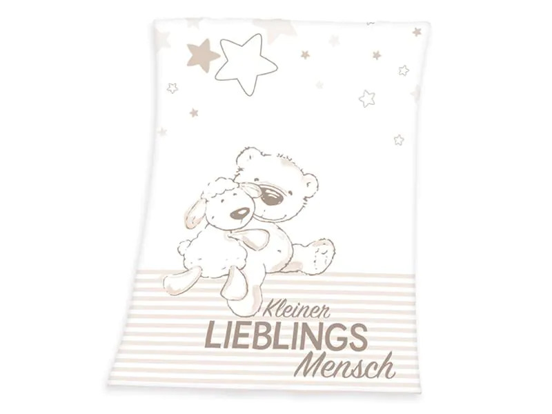 Herding Kuscheldecke Lieblingsmensch 75 x 100 cm