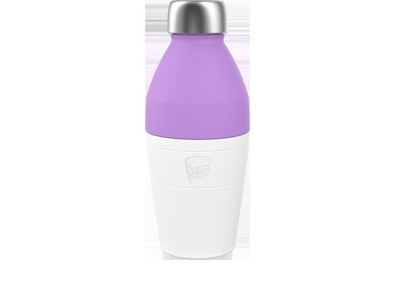 KeepCup Thermosflasche M Twilight 530 ml, Lila/Weiss