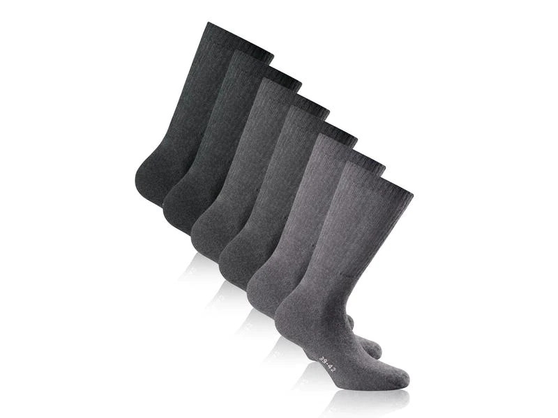 Rohner Socks Sportsocken Grau 3er-Pack