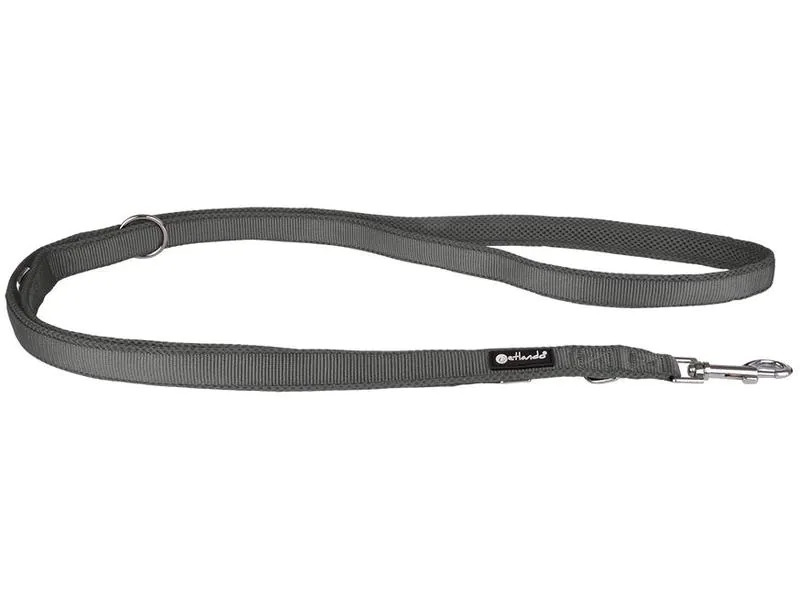 petlando Hundeleine Mesh, 2.3 m, Anthrazit