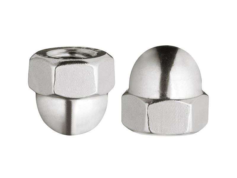 Krafter Hutmuttern Inox A2 M5, 4 Stück