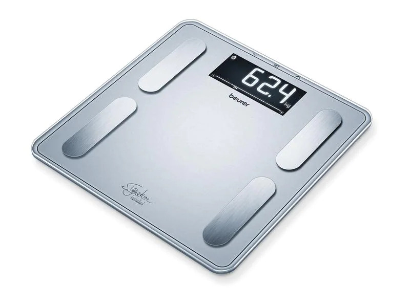 Beurer Körperanalysewaage BF 405 Signature Line, Silber
