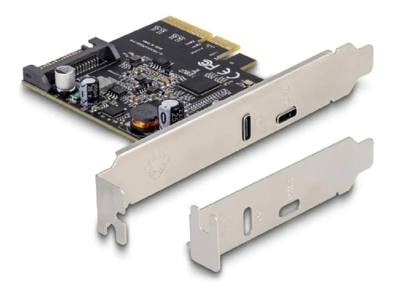 Delock PCI-Express-Karte 90074 2x USB Typ-C