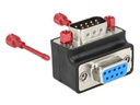 Delock Winkeladapter D-Sub 9Pin Stecker, 270°