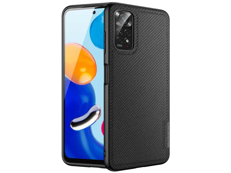 Nevox Back Cover StyleShell Nylo Xiaomi Redmi Note 11 schwarz